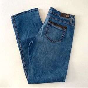 Boot Cut Blue Jeans